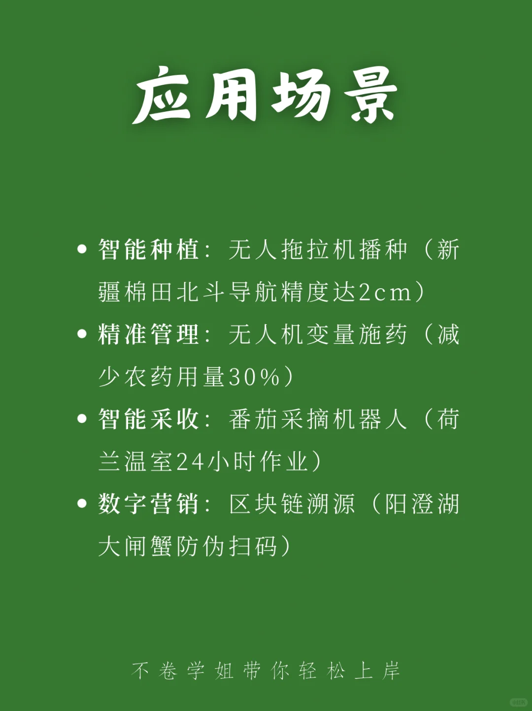 ?一句话秒懂数字农业 | 农发农管考研