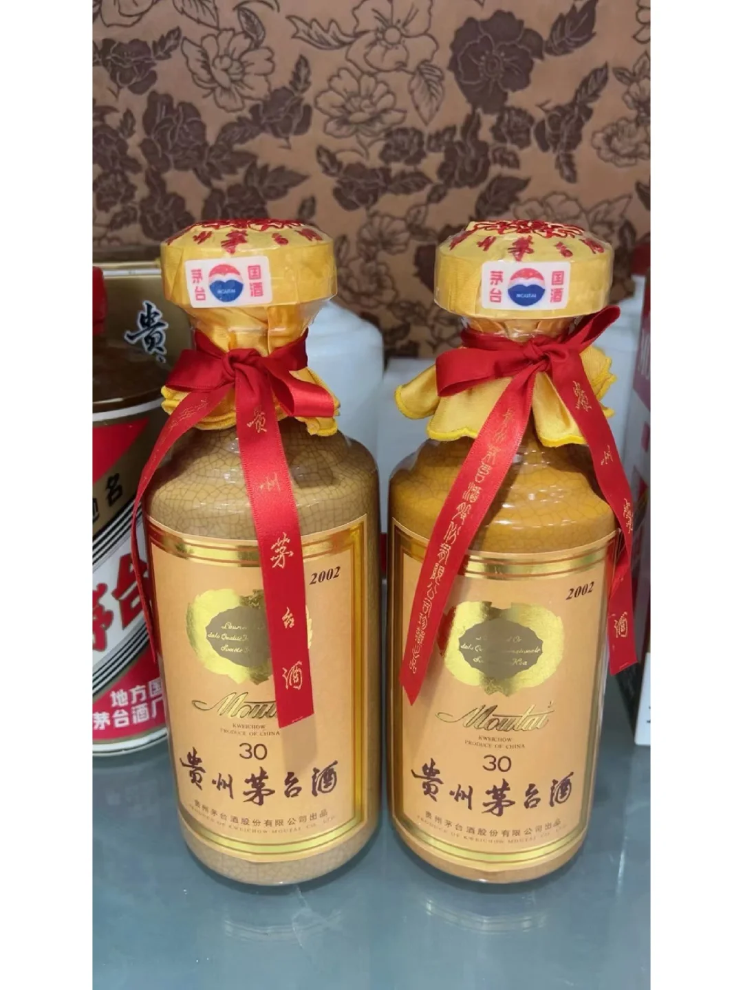 年份酒-茅台三十年实拍