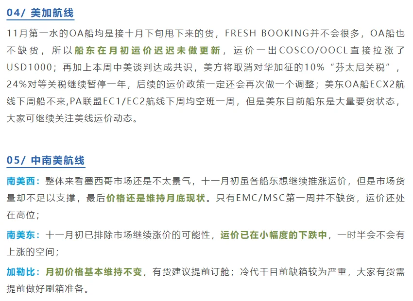涨涨涨！运价持续上涨，最新一周航运趋势