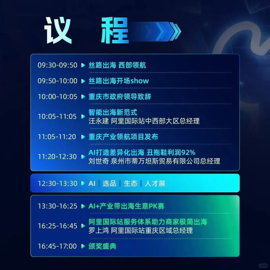 重庆跨境人注意!官方峰会门票免费送