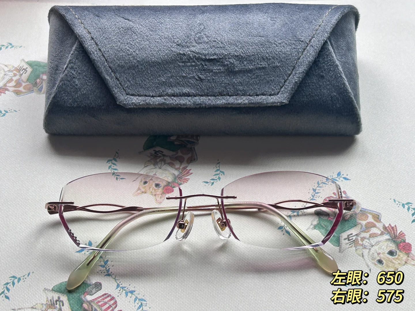 ❣️我配了一副低度数眼镜❣️