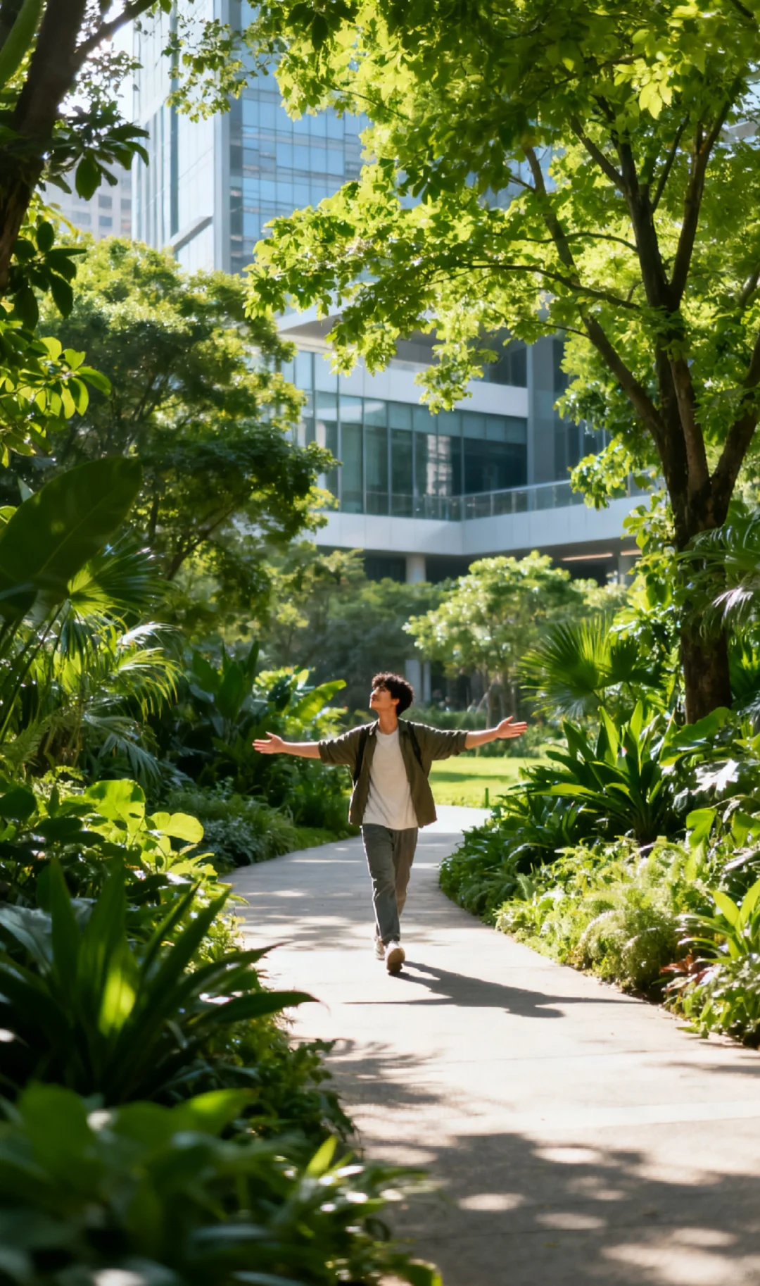 ?绿色发展太香了!出门就能“抱”着自然