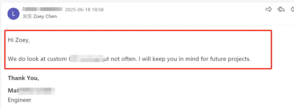 外贸业务员5月业绩$1200,6月$3w