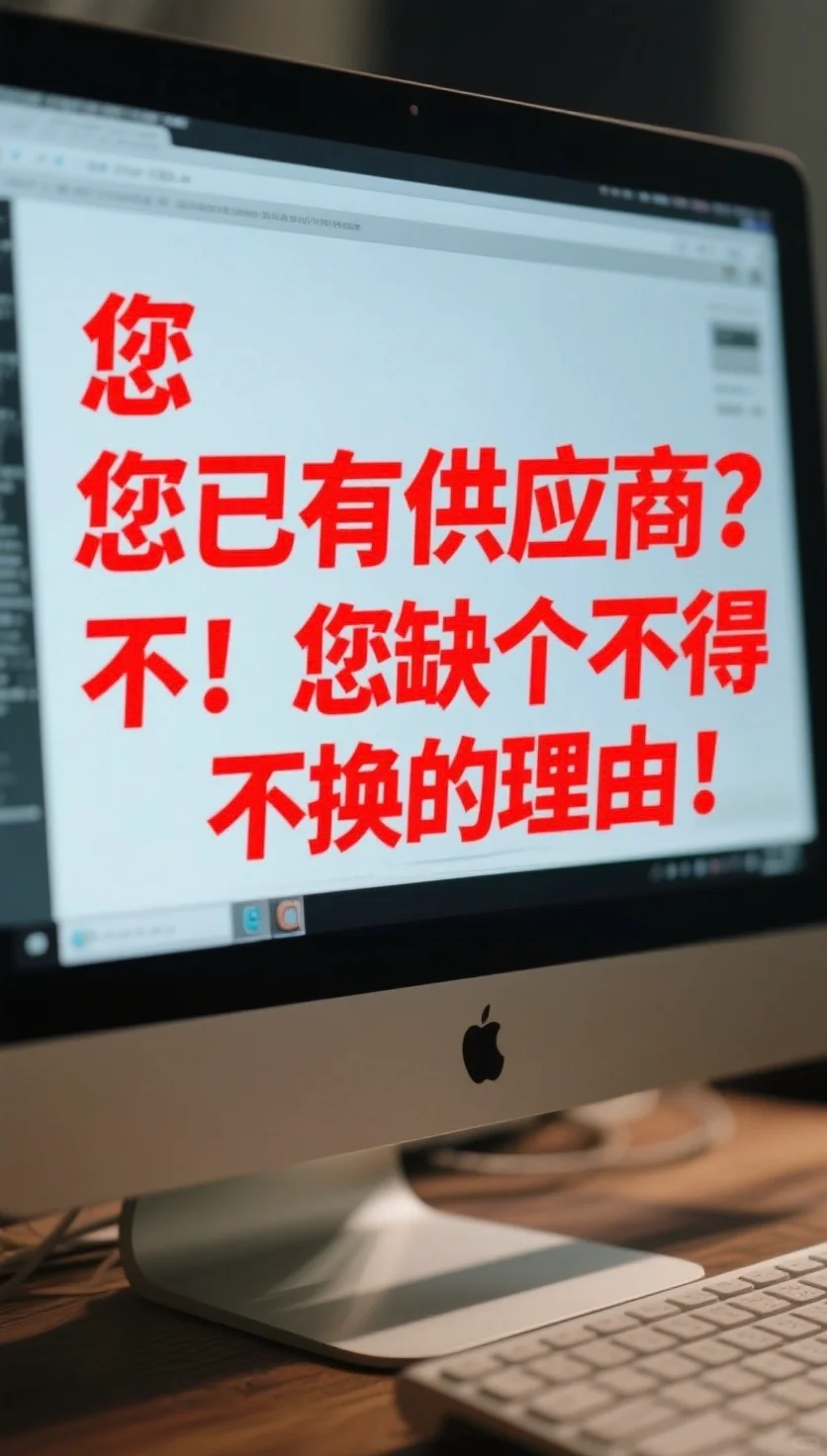 客户说“有供应商了” 别慌！3步让TA主动合作