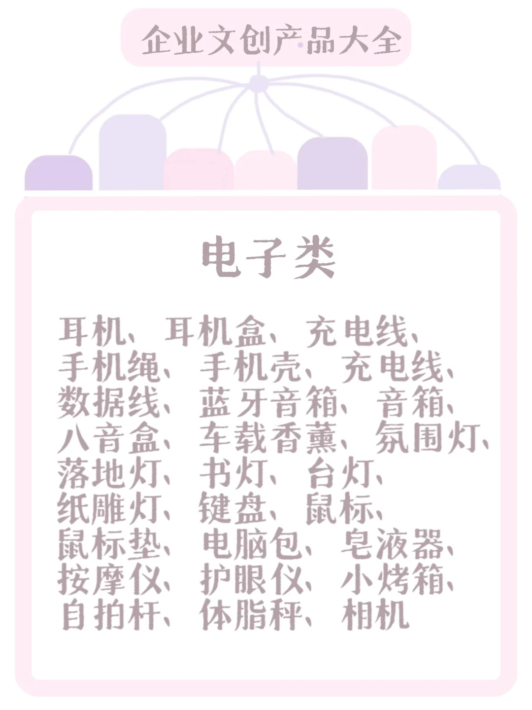 干货❗ 200+文创产品品类合集