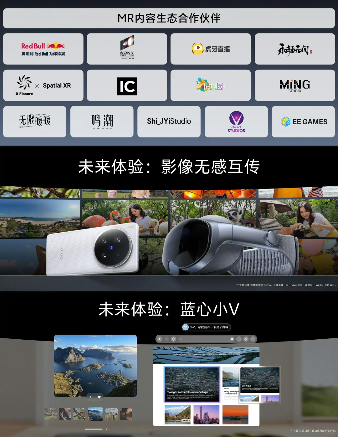 一图读懂 vivo Vision混合现实头显探索版