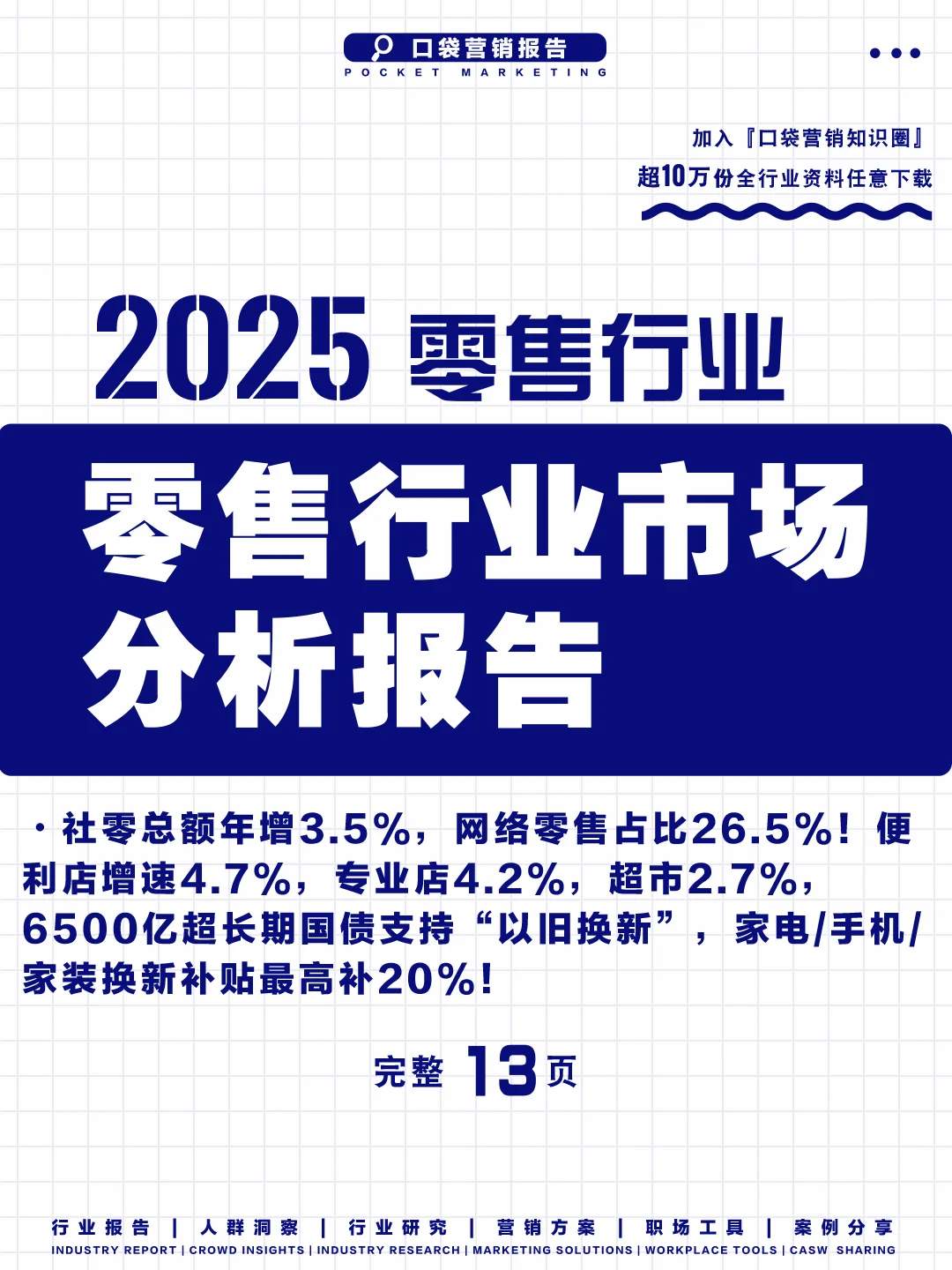 2025零售风口!3大品类+6500亿政策红利