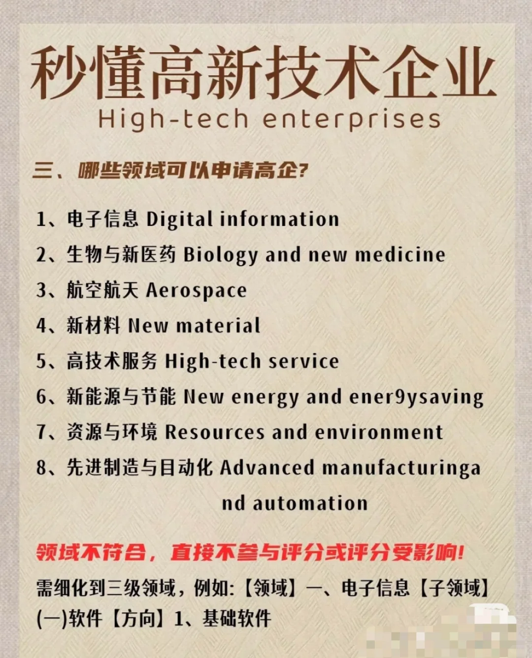 高新技术企业详细介绍