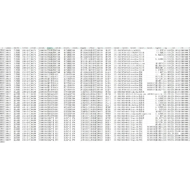 ?上市公司及其子公司信息指标2000-2023年全解析?