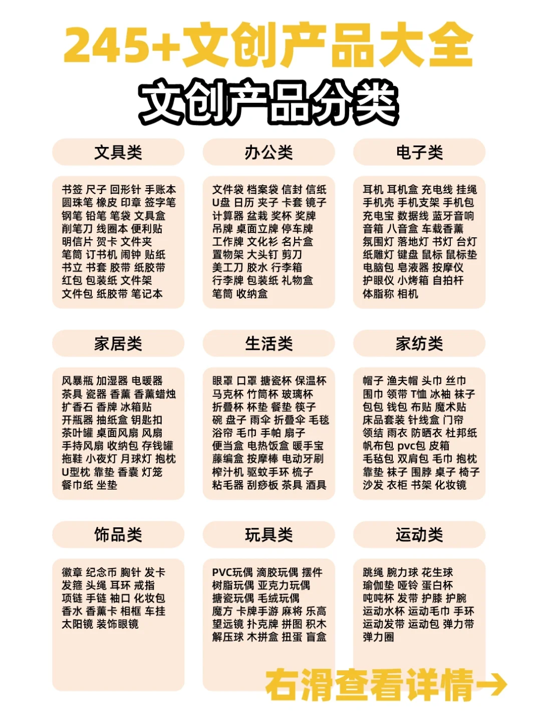 文创产品有哪些？