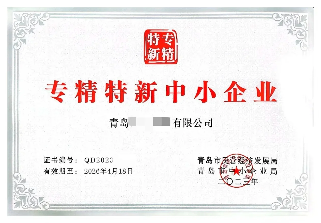 2025年小巨人企业申报要求认定条件!