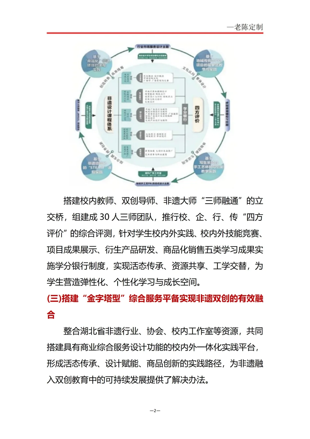 非遗融入 三师融通 爆款课题来袭!