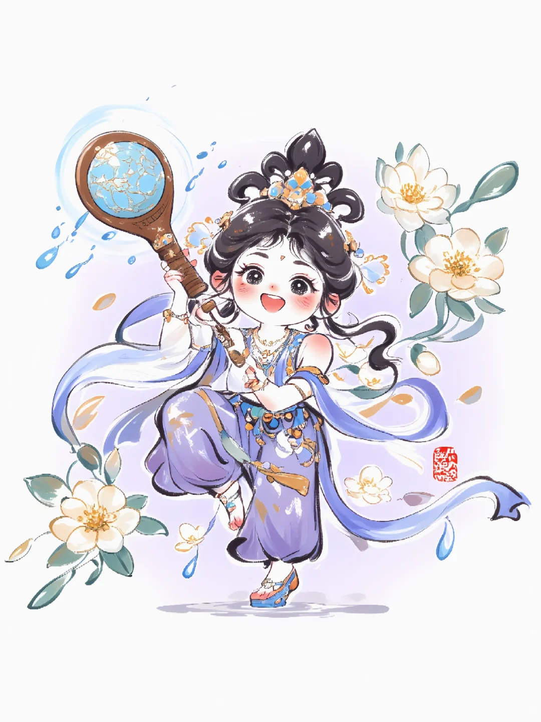 十二花神|敦煌飞天踢足球？国风跨界太会玩