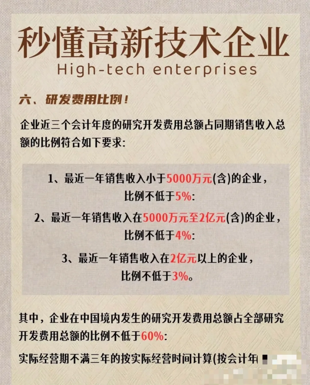 高新技术企业详细介绍