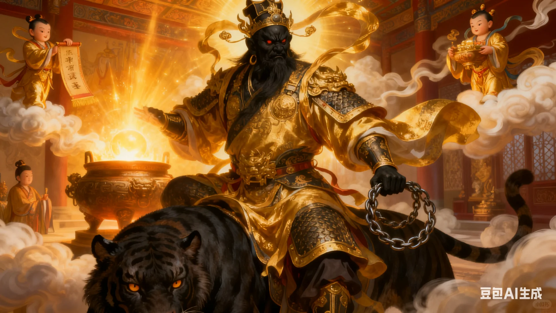 神话里的“跨界顶流”管钱管罚还管平安