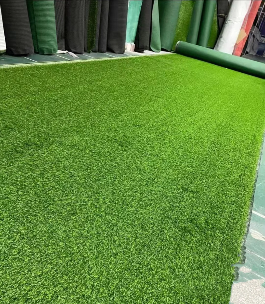 人造人工仿真塑料假草坪地毯健身房装饰草皮