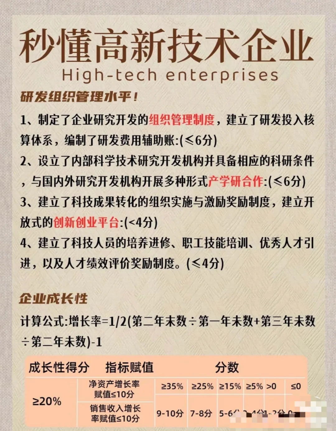 高新技术企业详细介绍