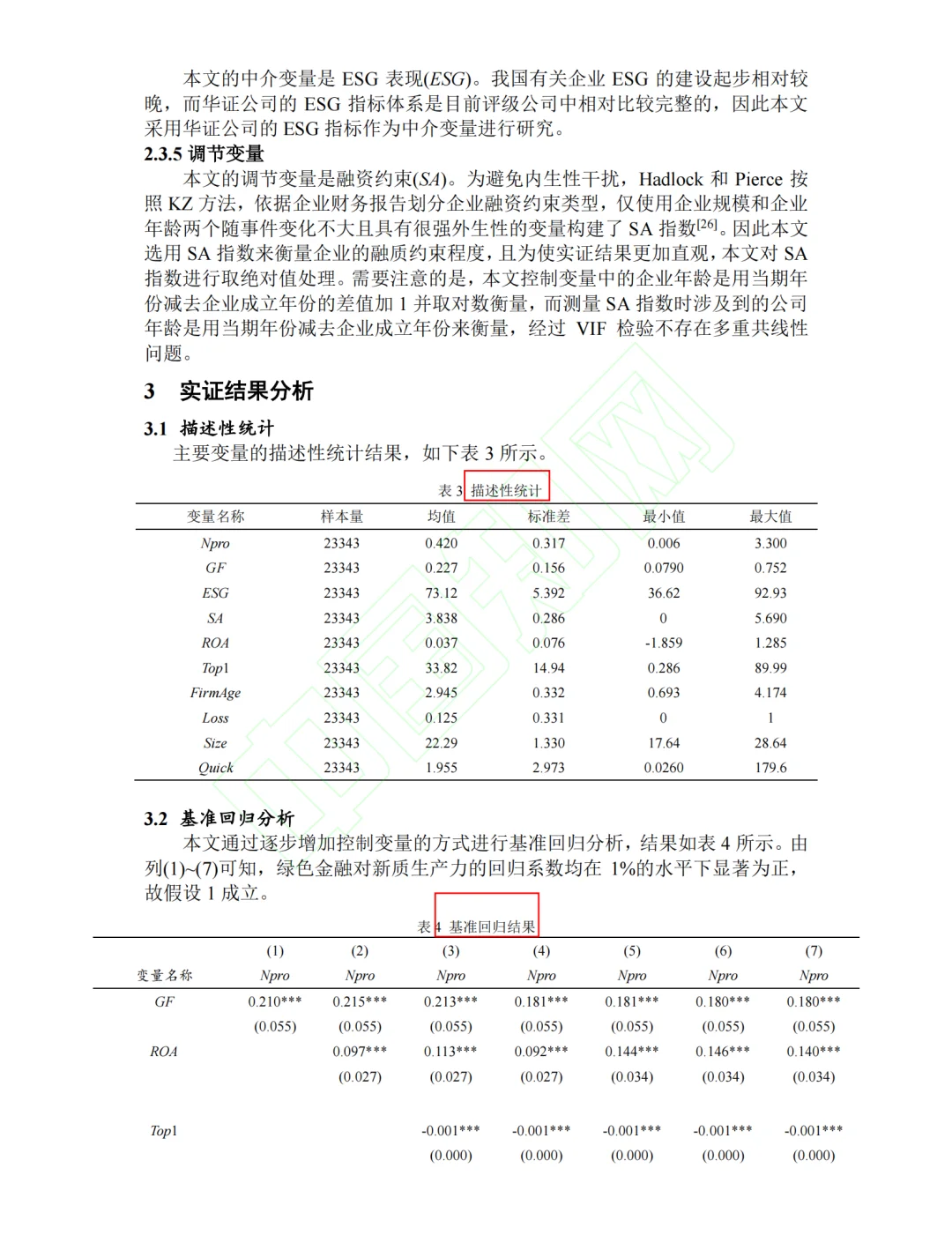 绿色金融对企业新质生产力的赋能效应