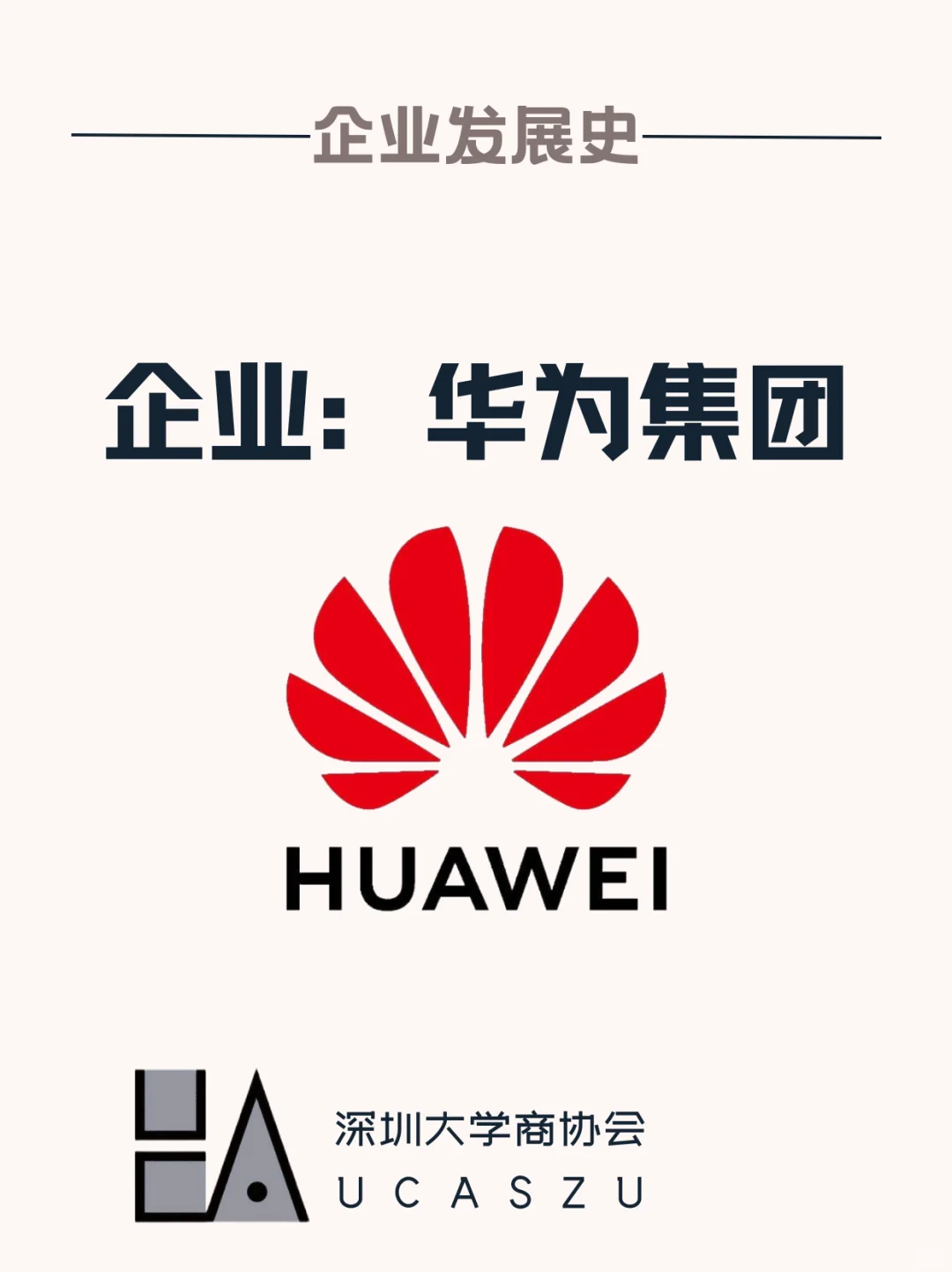 深大商协会 | 企业发展史02