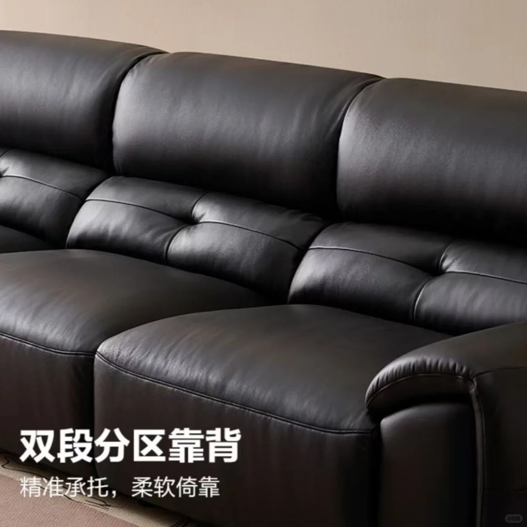 #挖到宝了!想把这款皮沙发焊在我家客厅