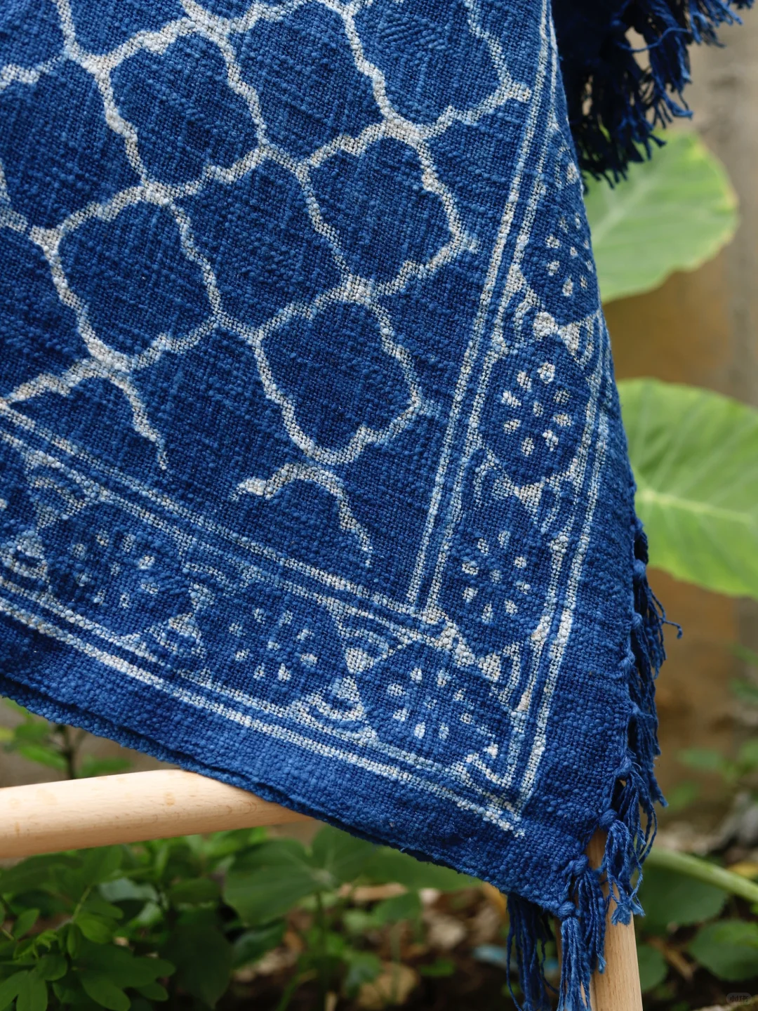 蜡染披风｜蓝染世界