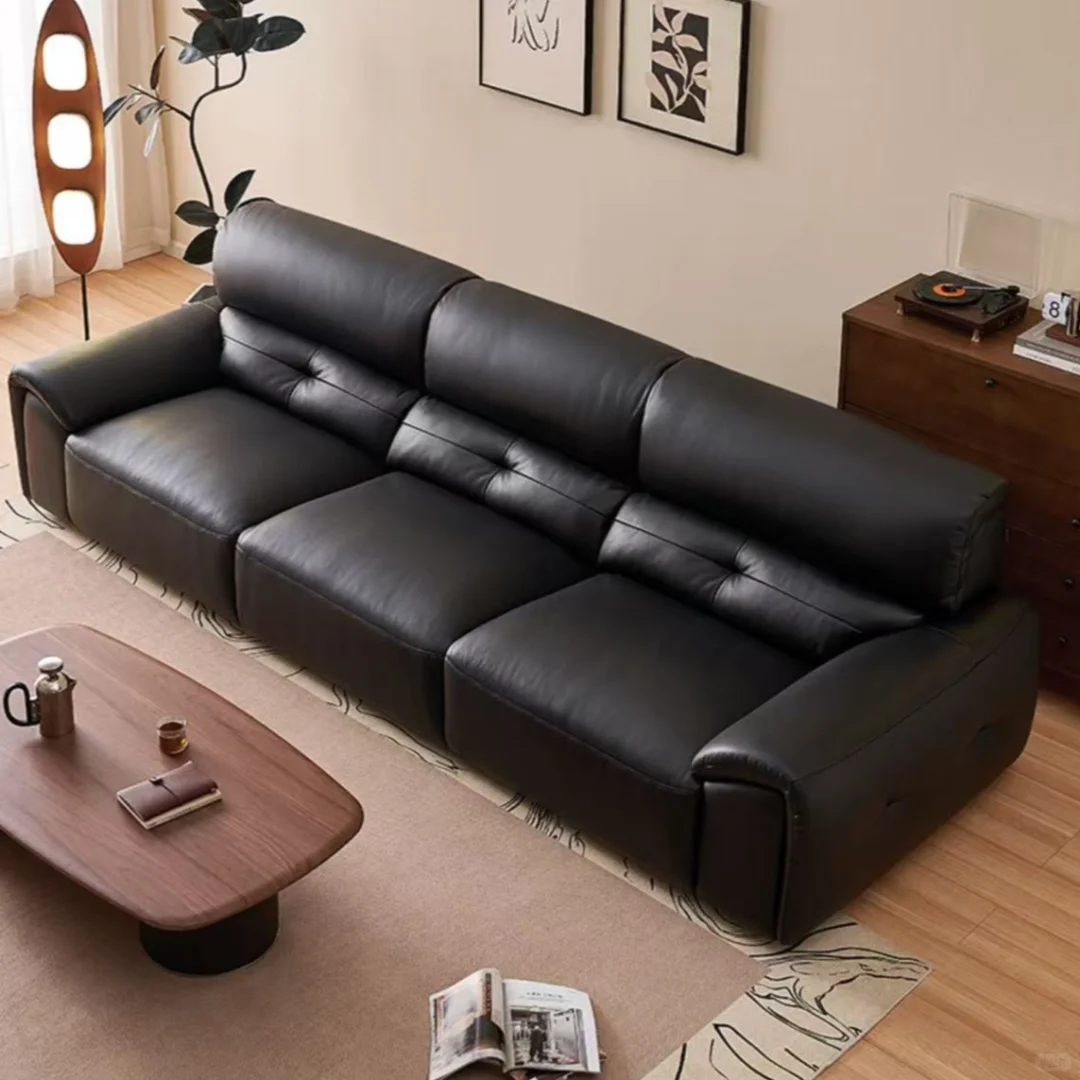 #挖到宝了!想把这款皮沙发焊在我家客厅