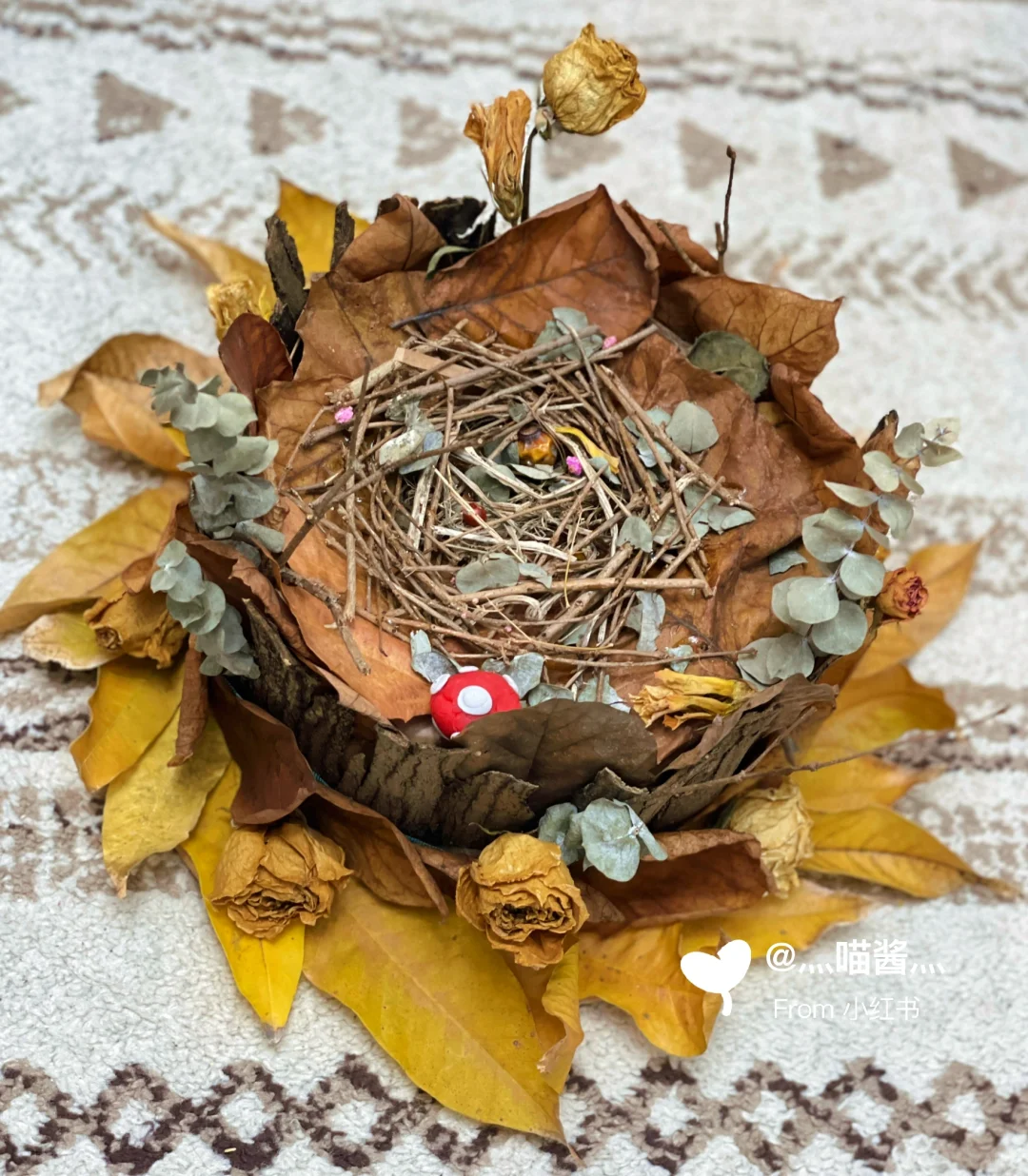 森林系鸟巢手工帽 | 艺术节 | 帽子节