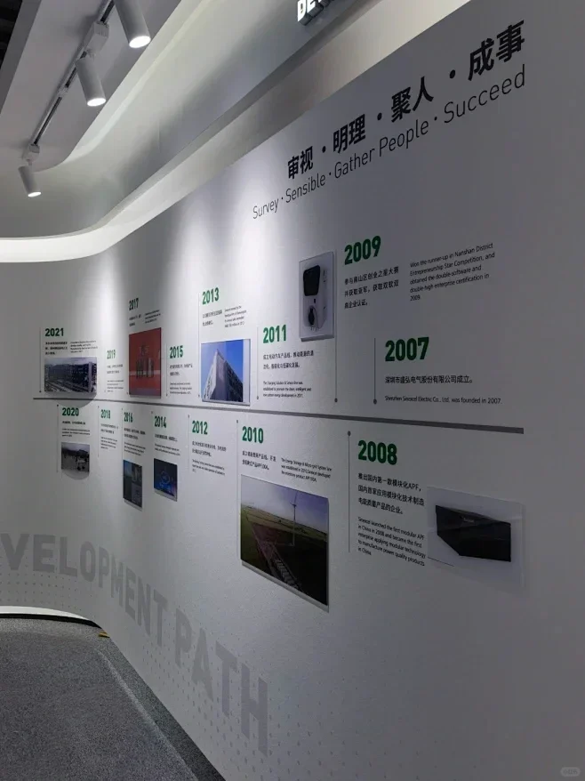 公司历程发展大事记文化墙|武汉文化墙