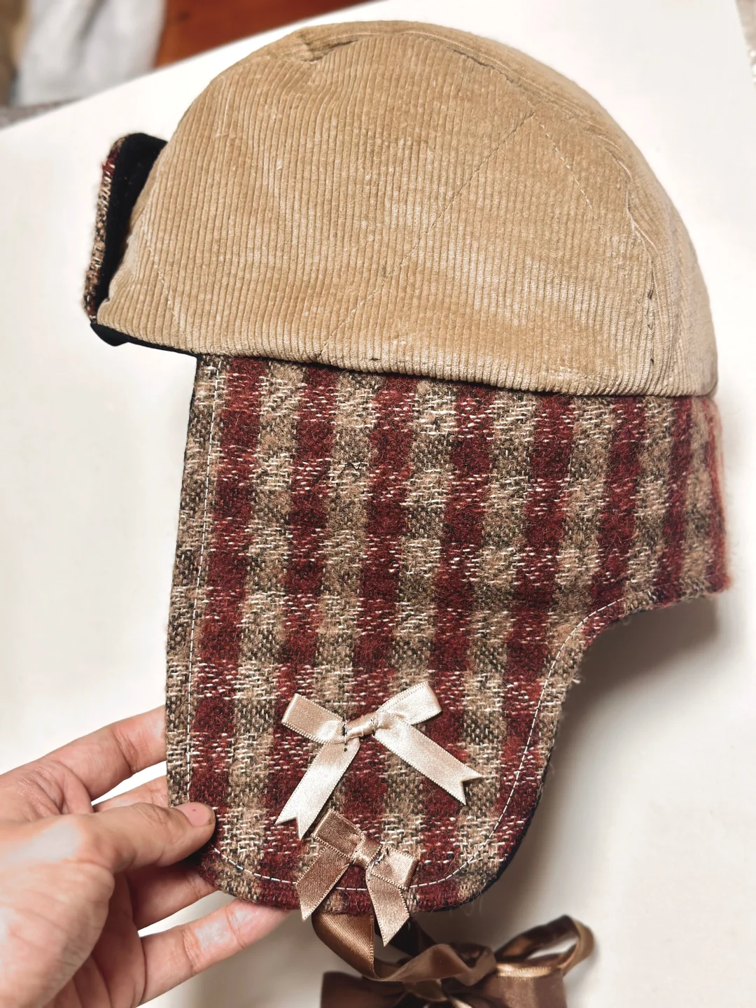 雷锋帽制作教程图解及尺寸