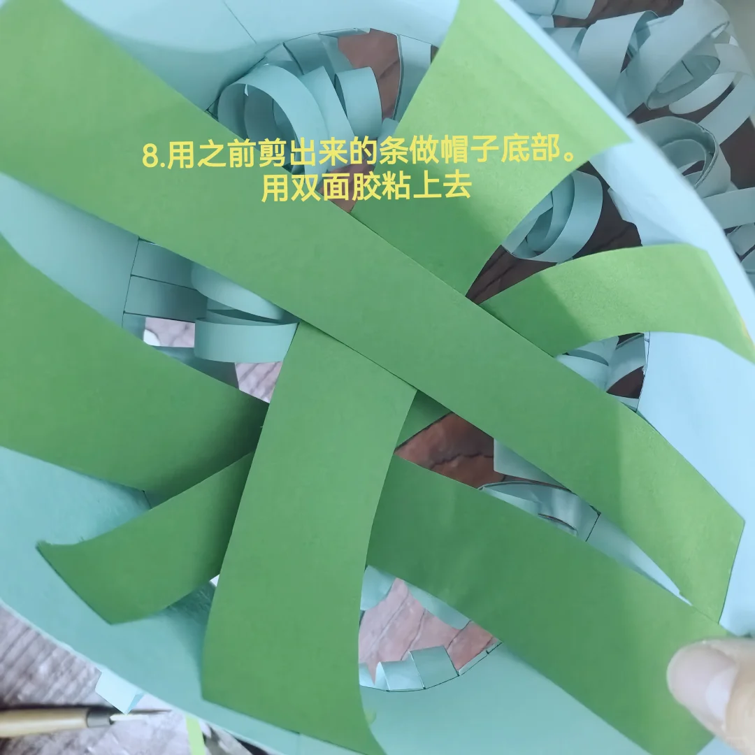 二月二龙抬头创意手工帽子