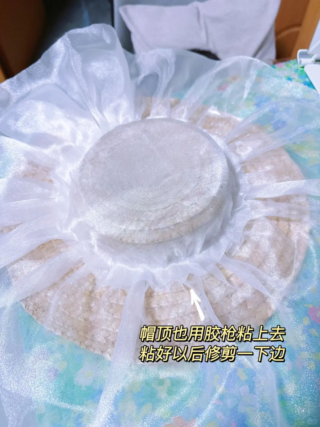 自制法式礼帽丨超级显脸小,拍照很出片?