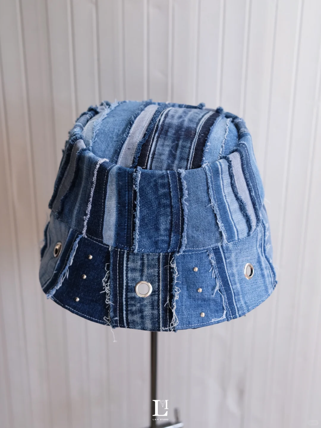 失败了n次我终于学会用牛仔裤改造帽子啦❗️