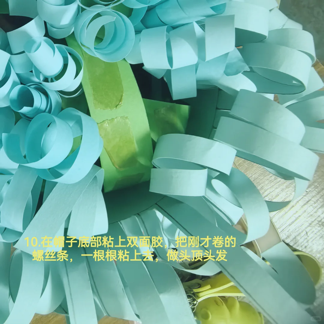 二月二龙抬头创意手工帽子