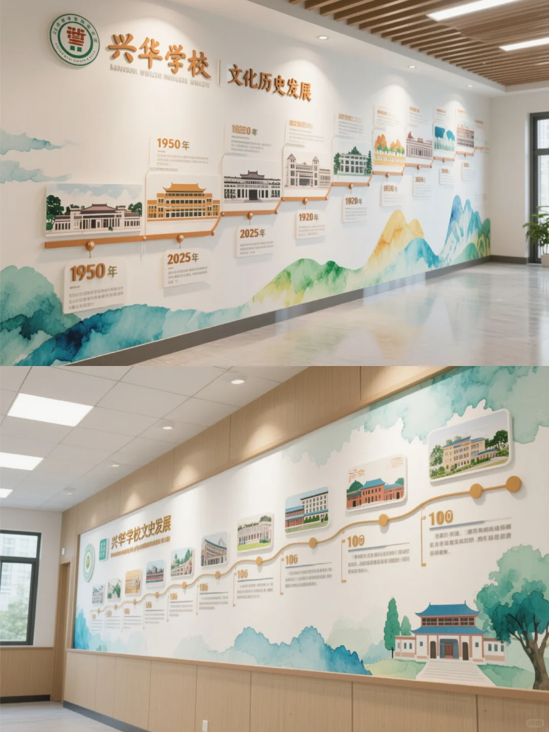 定制高级校园文化墙
