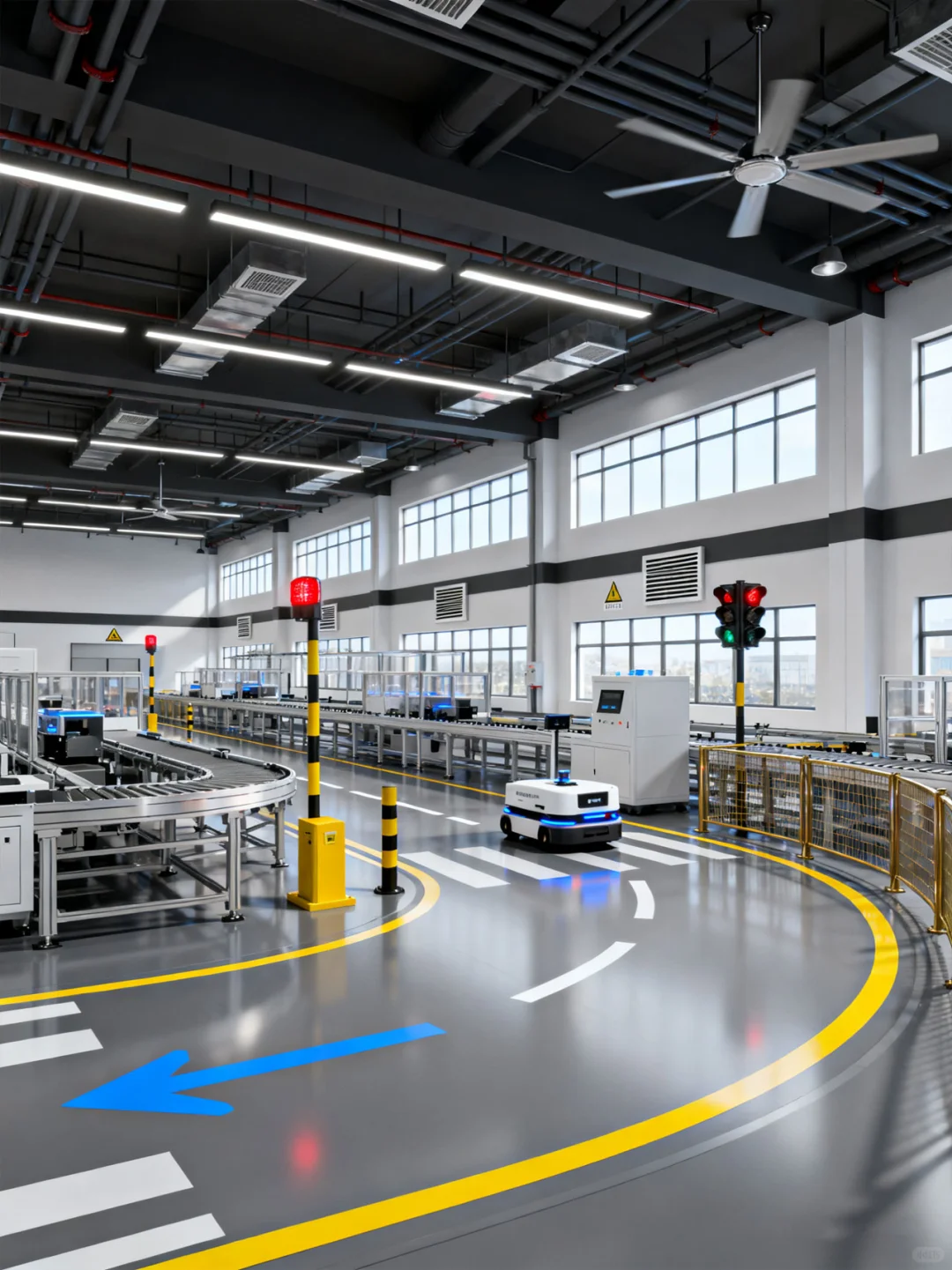 工厂/厂房/车间装修设计案例-梦启装饰设计