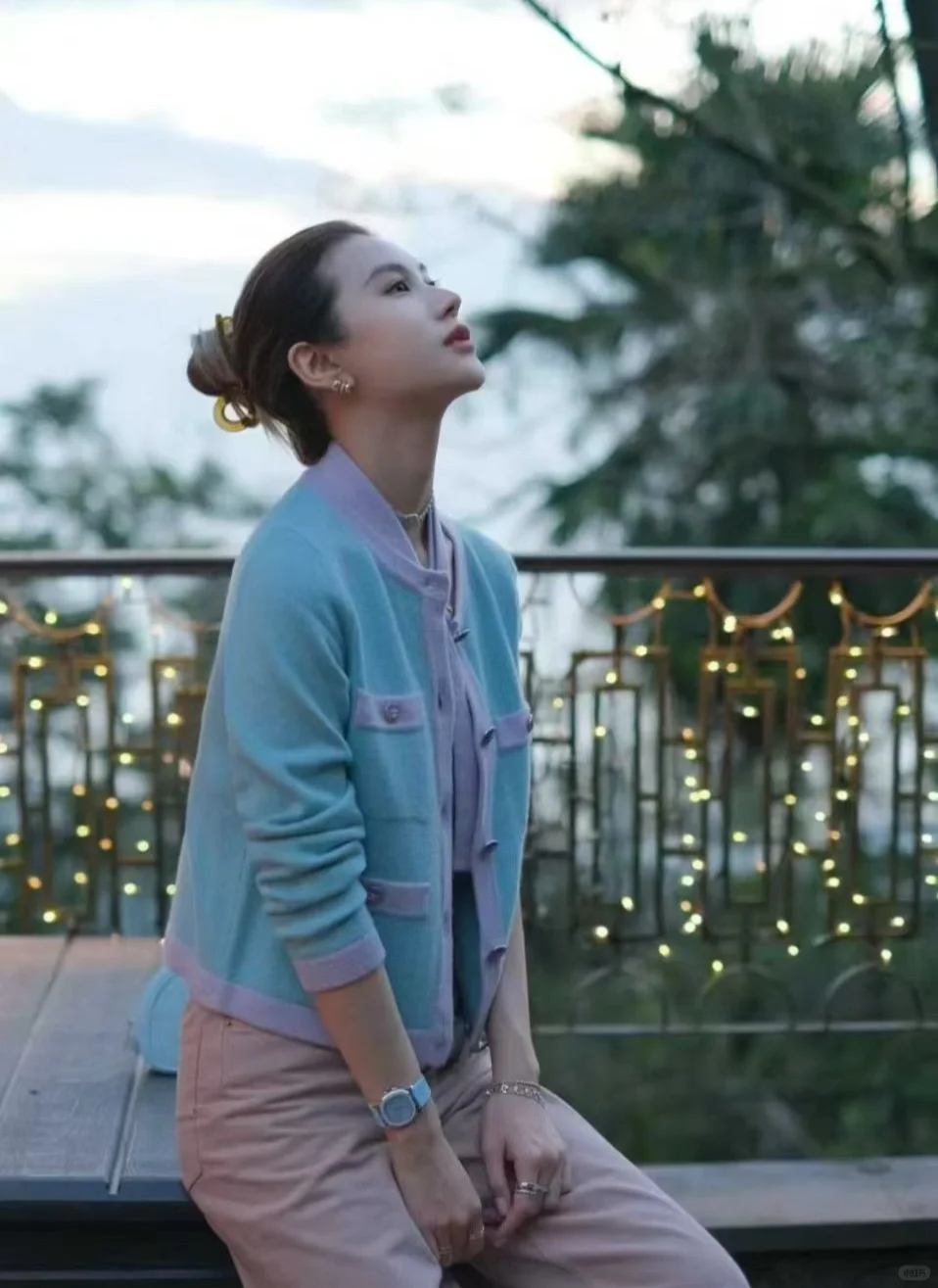 Chanel的精致开衫~秋冬氛围感的神