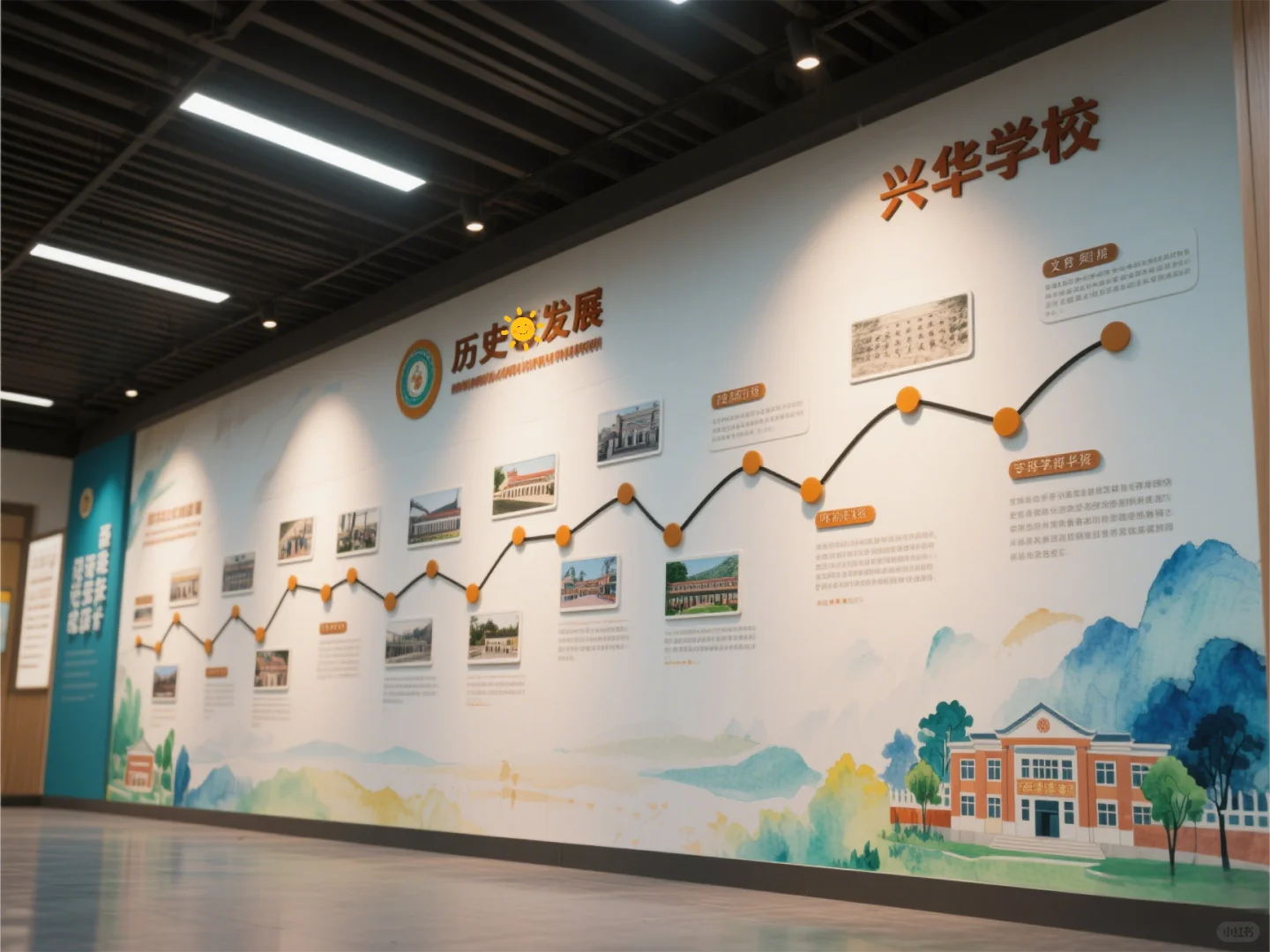 定制高级校园文化墙