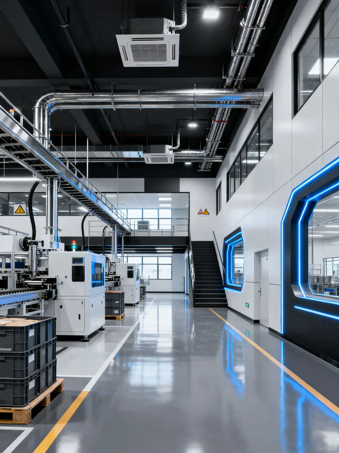 工厂/厂房/车间装修设计案例-梦启装饰设计