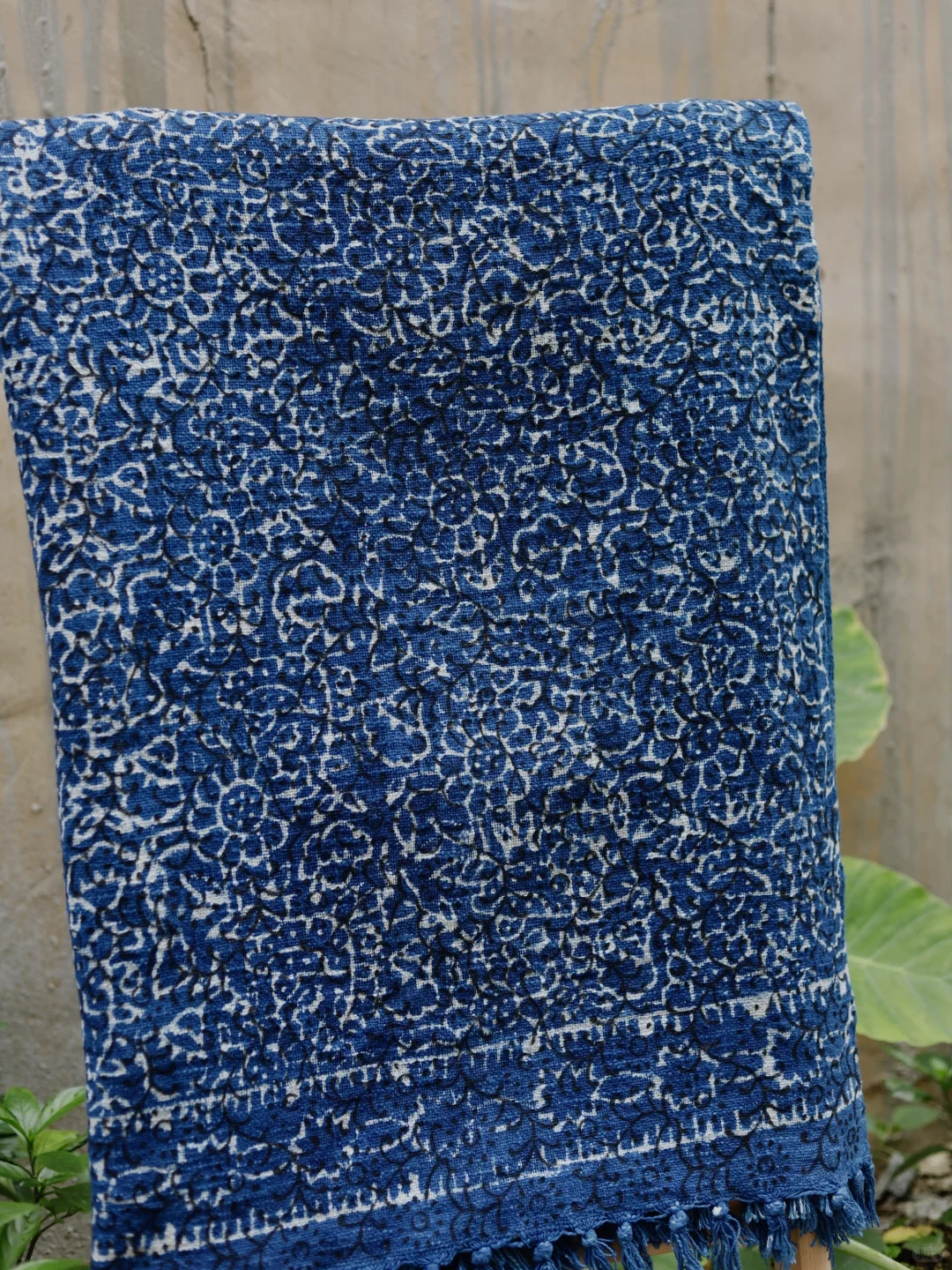 蜡染披风｜蓝染世界