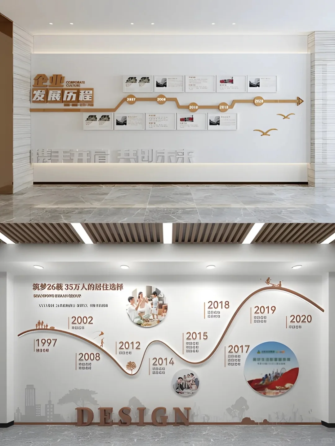?【企业历程墙：岁月见证，梦想启航】