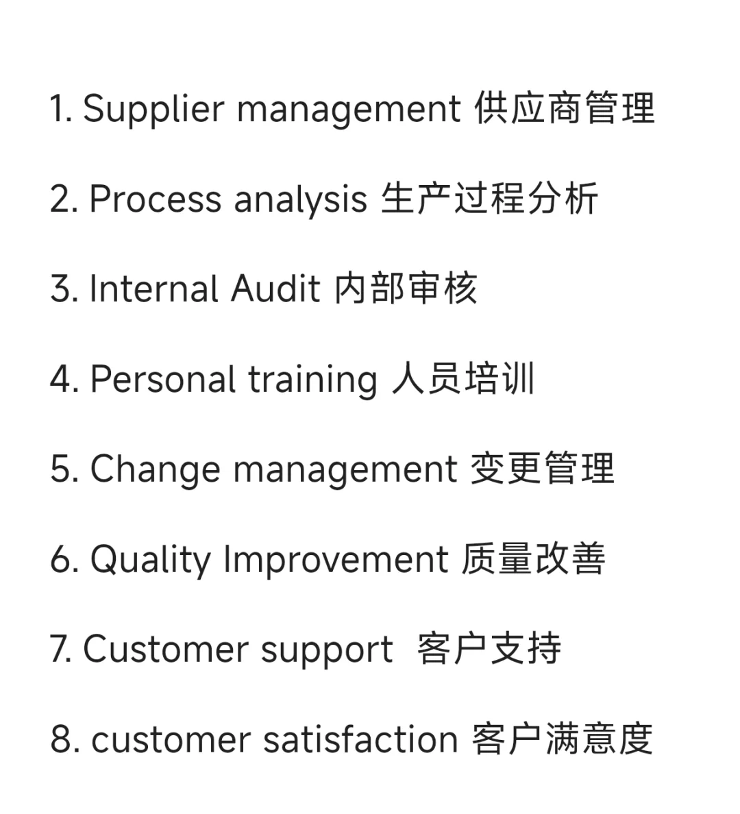 00后SQE|学野路子干货供应商审核专用英语