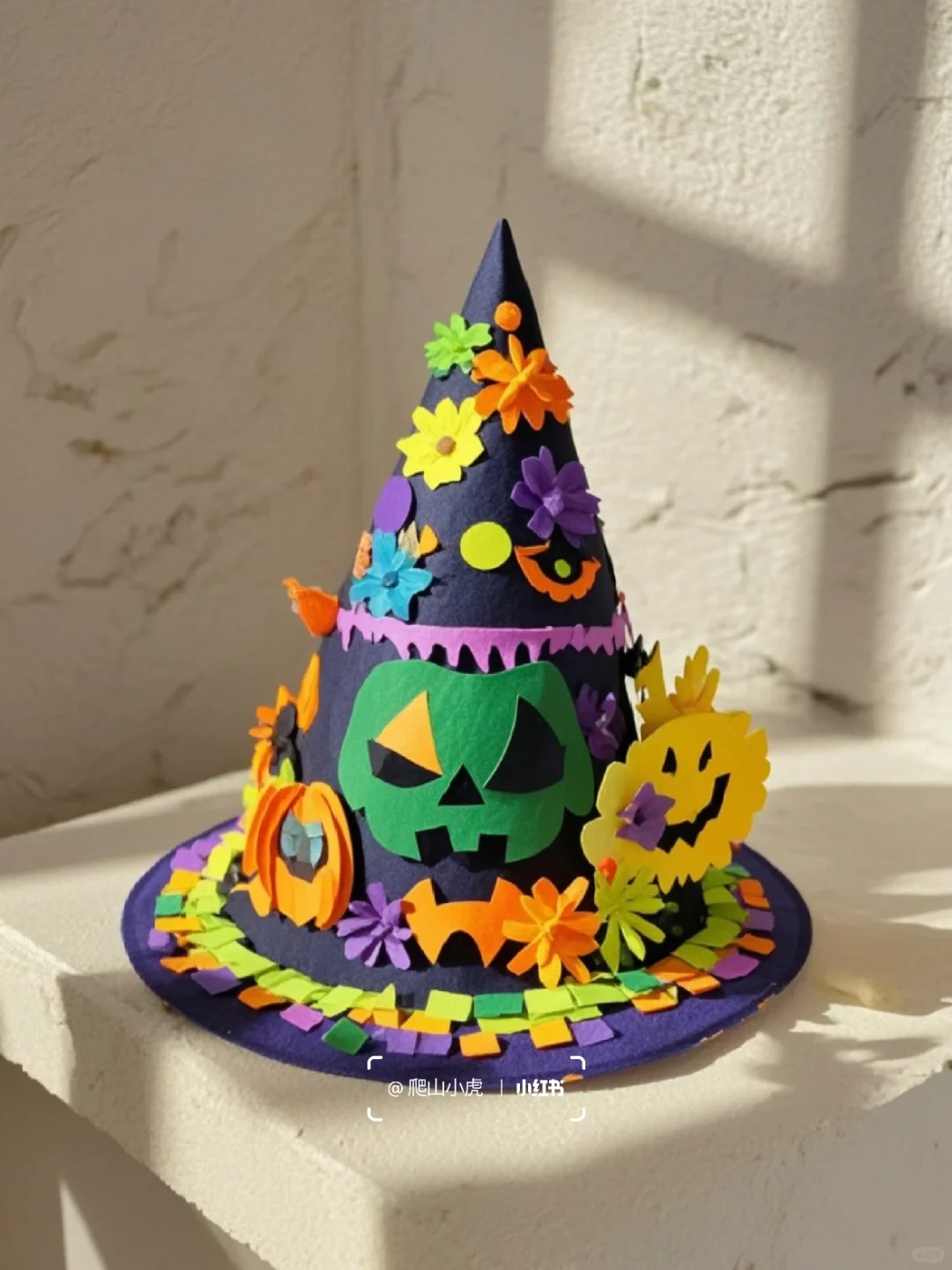 ?万圣节手工‼️创意巫师帽DIY✨✨✨