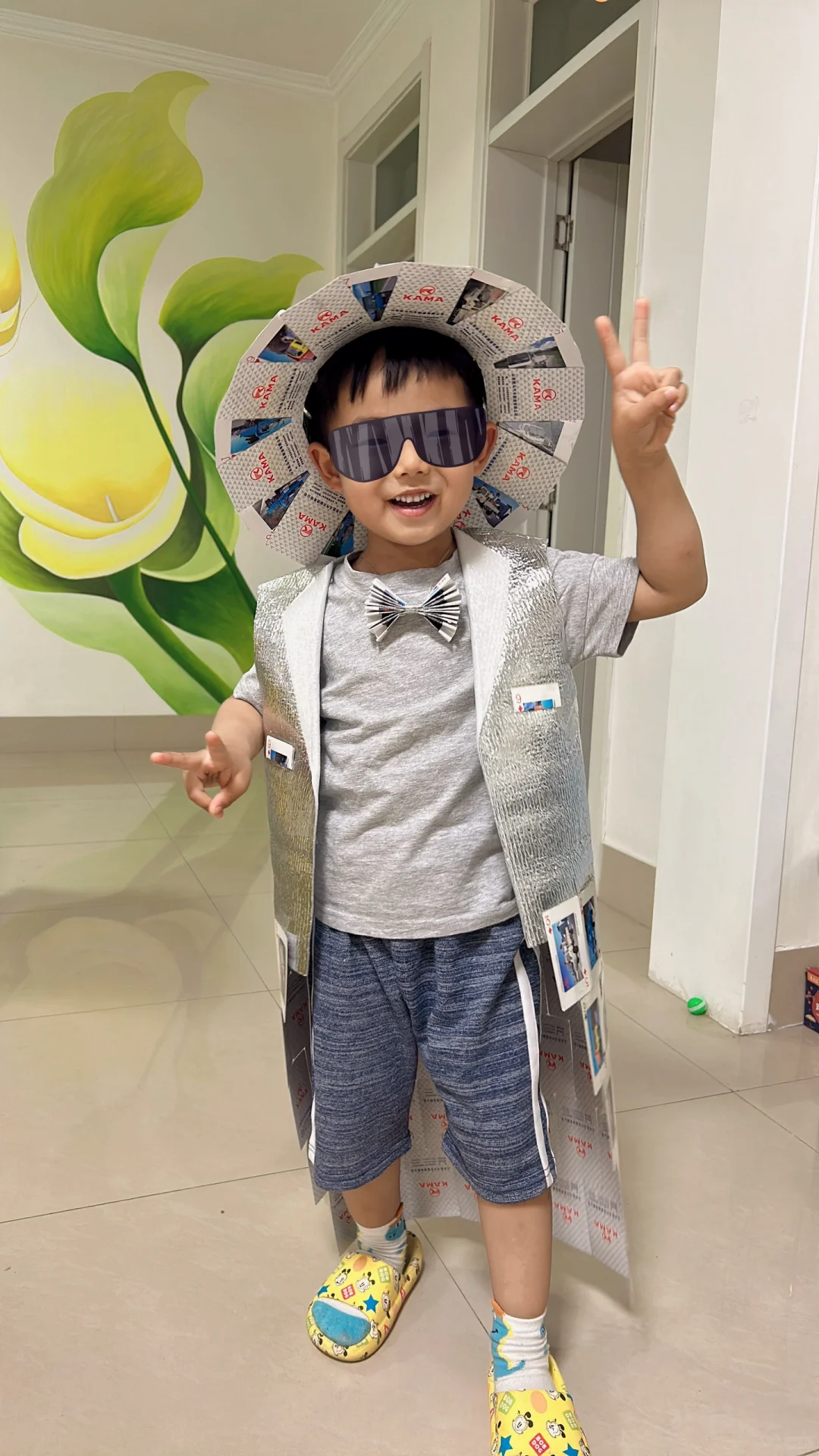 扑克牌礼帽?步骤