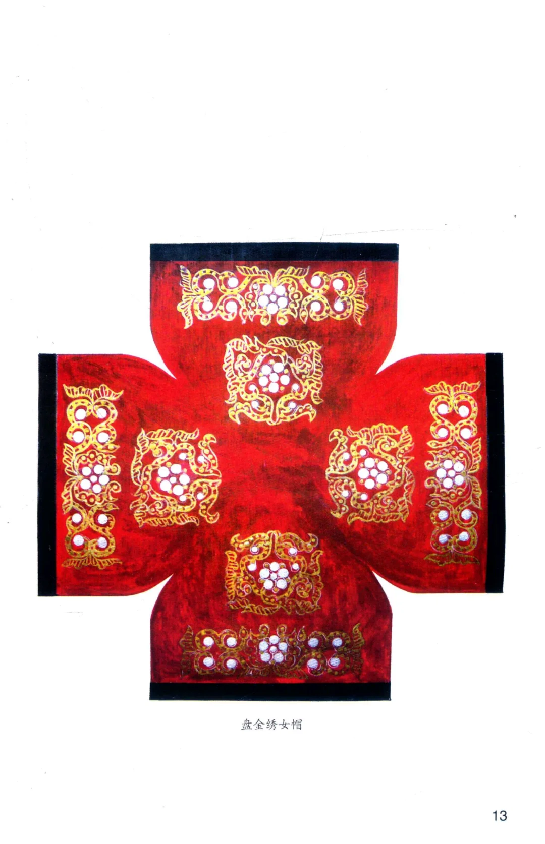 新疆花帽纹样艺术