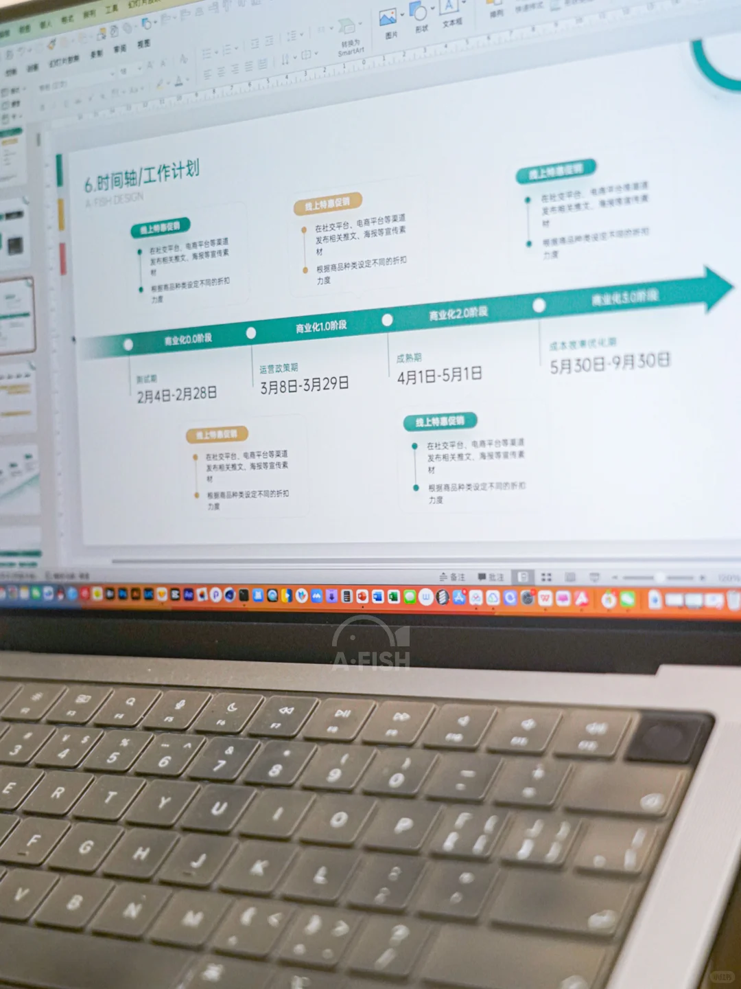 时间轴PPT这样做，领导超爱❗️➡️