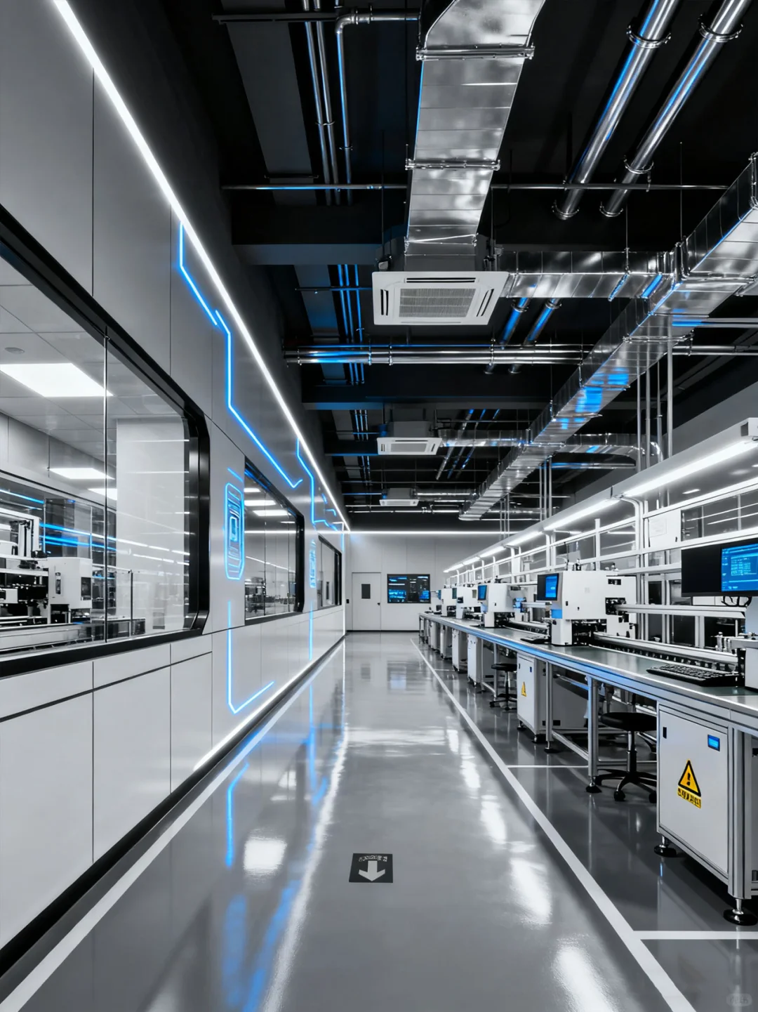 工厂/厂房/车间装修设计案例-梦启装饰设计