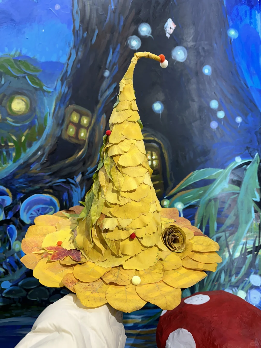 真的被这个帽子惊艳到了！