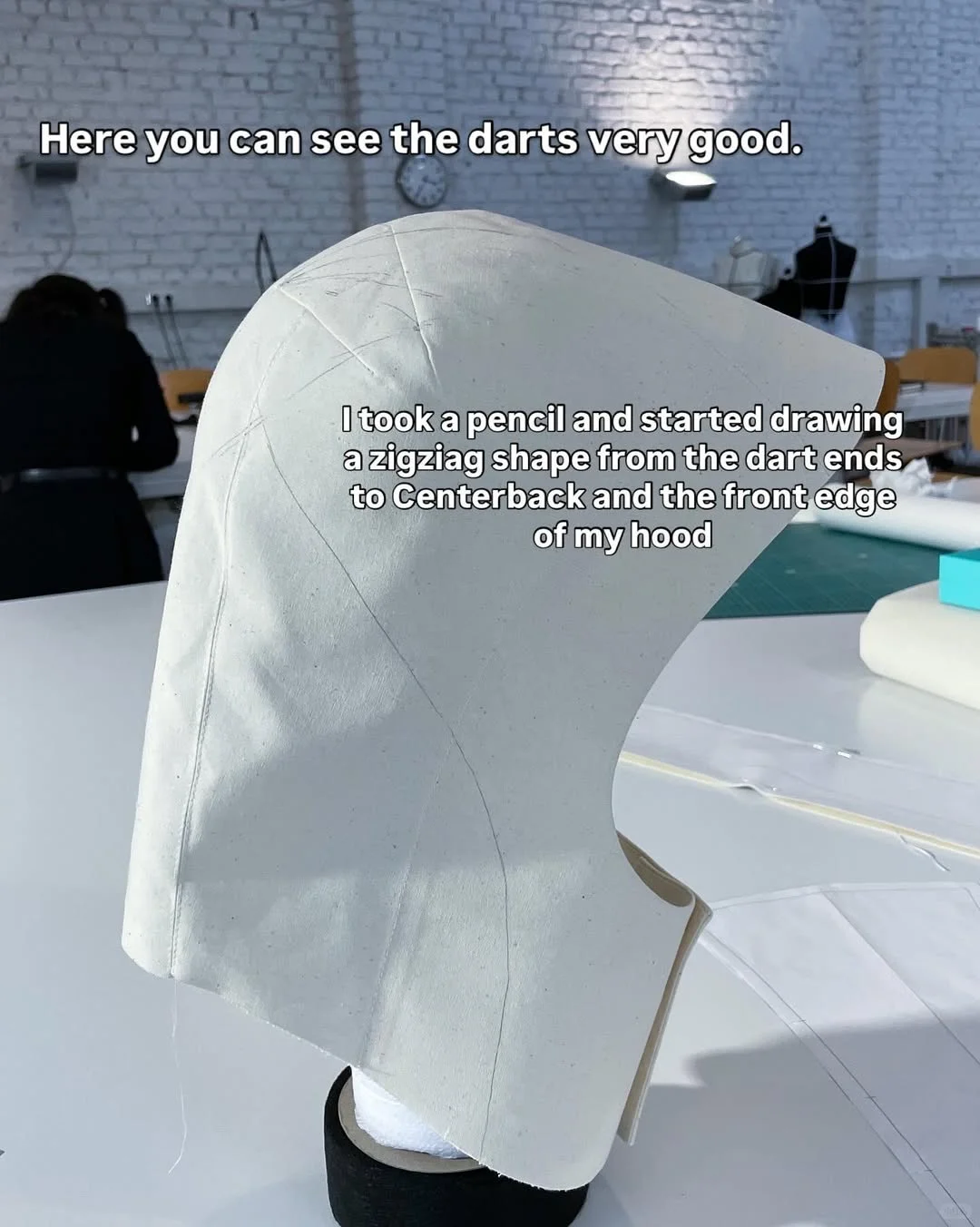 服装制版解析｜风帽制作