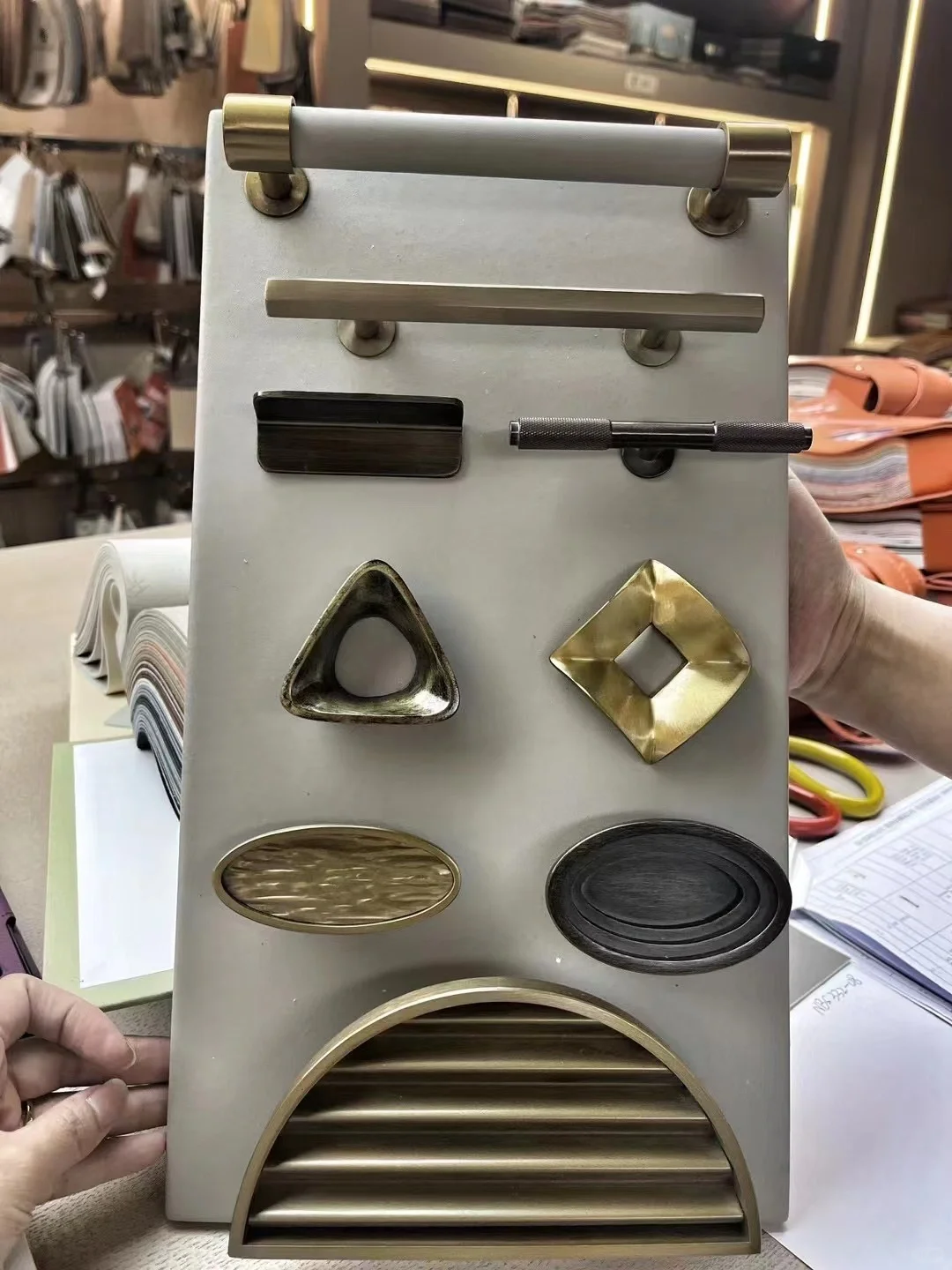 个性化定制选样现场[爱心]