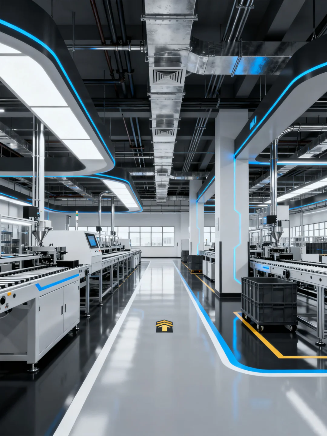 工厂/厂房/车间装修设计案例-梦启装饰设计